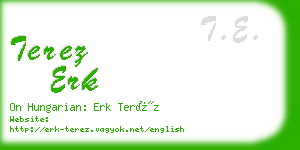 terez erk business card